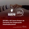 Firma de Convenio de Cooperación Interinstitucional entre el Instituto Superior Tecnológico Sucre y el Instituto Superior Tecnológico Cruz Roja Ecuatoriana