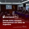 ISTCRE firma convenio internacional con UNAJ de Argentina